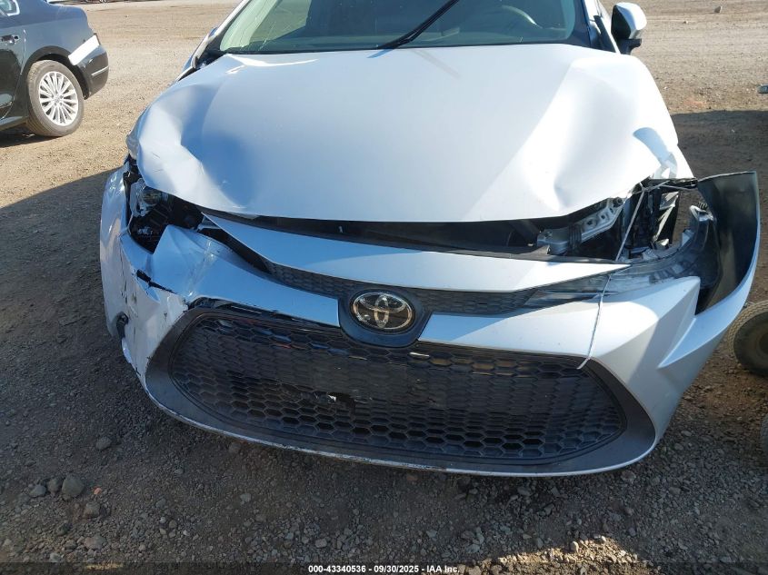 2022 Toyota Corolla Le VIN: 5YFEPMAE4NP300415 Lot: 43340536