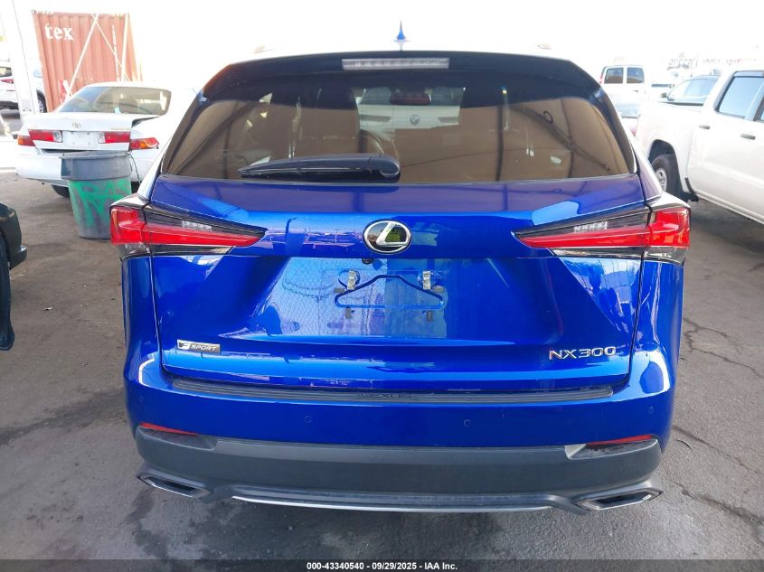 2021 Lexus Nx 300 F Sport VIN: JTJSARBZ8M2195861 Lot: 43340540