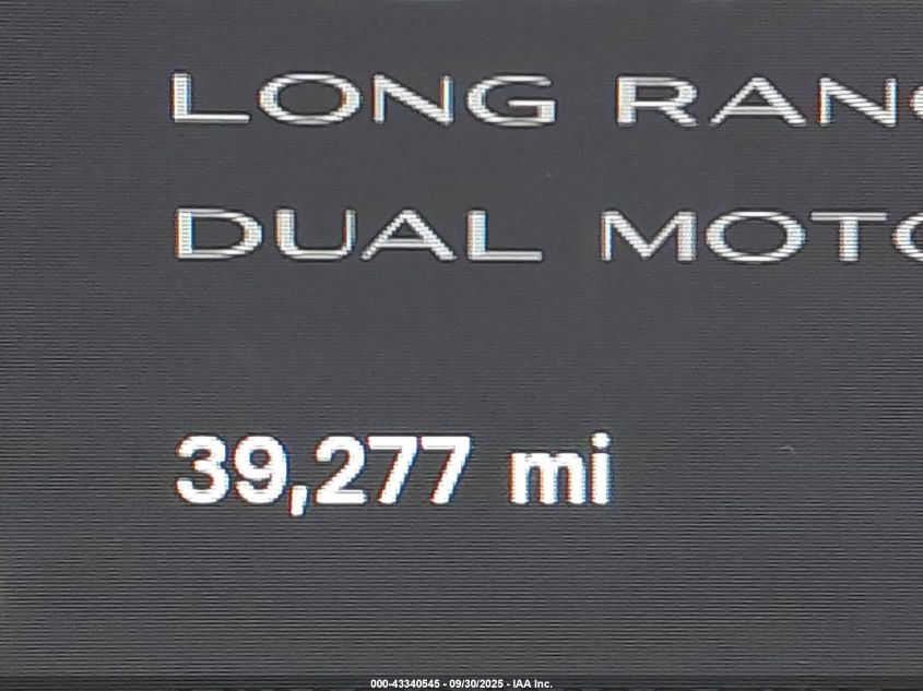 2023 Tesla Model Y Awd/Long Range Dual Motor All-Wheel Drive VIN: 7SAYGDEE6PF886642 Lot: 43340545