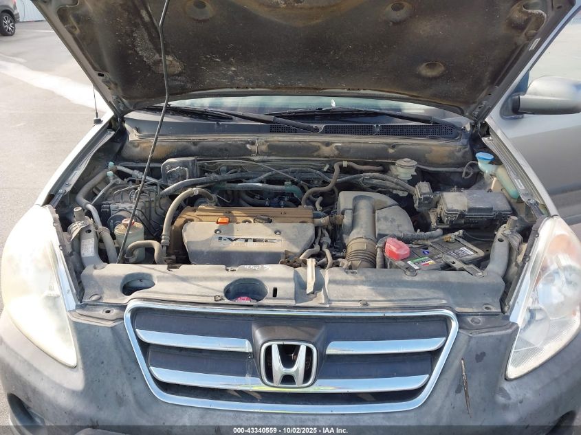 2006 Honda Cr-V Ex VIN: JHLRD78866C016793 Lot: 43340559