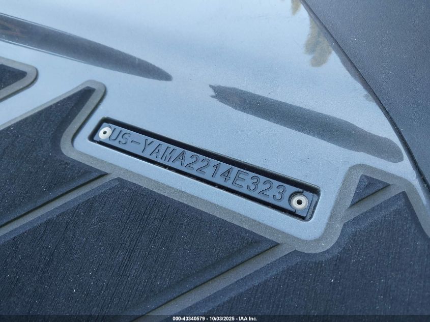 2023 Yamaha Fx Svho VIN: 00000YAMA2214E323 Lot: 43340579