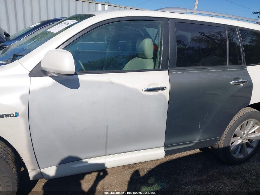 2008 Toyota Highlander Hybrid VIN: JTEEW41A682002365 Lot: 43340582