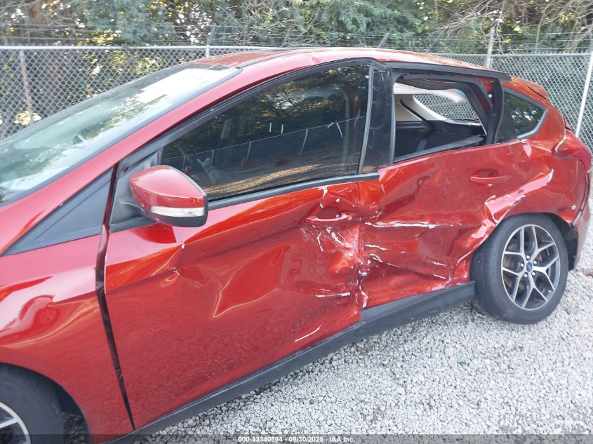 2018 Ford Focus Sel VIN: 1FADP3M26JL246132 Lot: 43340594