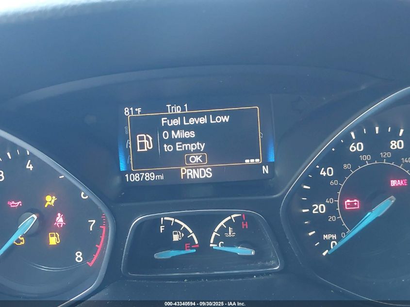 2018 Ford Focus Sel VIN: 1FADP3M26JL246132 Lot: 43340594