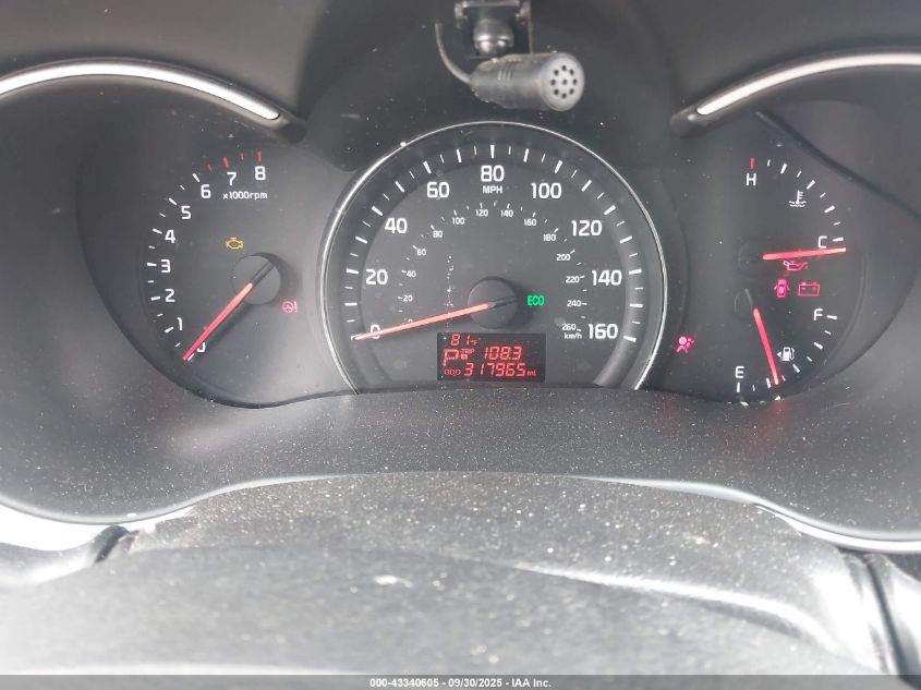 2015 Kia Sorento Lx VIN: 5XYKT3A66FG594004 Lot: 43340605