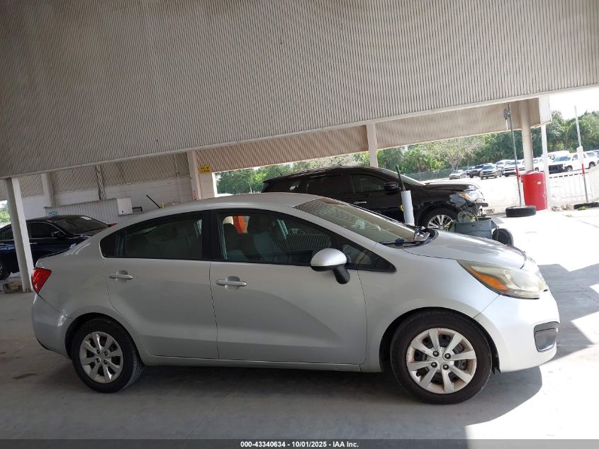 2013 Kia Rio Lx VIN: KNADM4A3XD6240386 Lot: 43340634