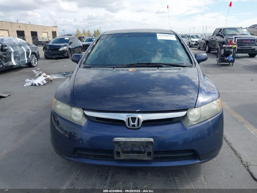 2007 Honda Civic Lx VIN: 1HGFA16507L023966 Lot: 43340642