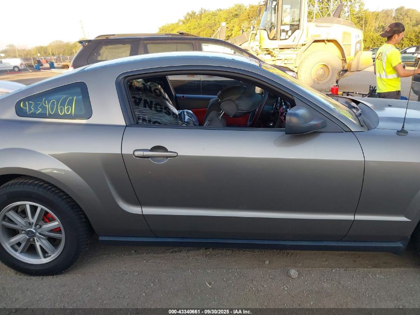 2005 Ford Mustang V6 Deluxe/V6 Premium VIN: 1ZVFT80N855119319 Lot: 43340661