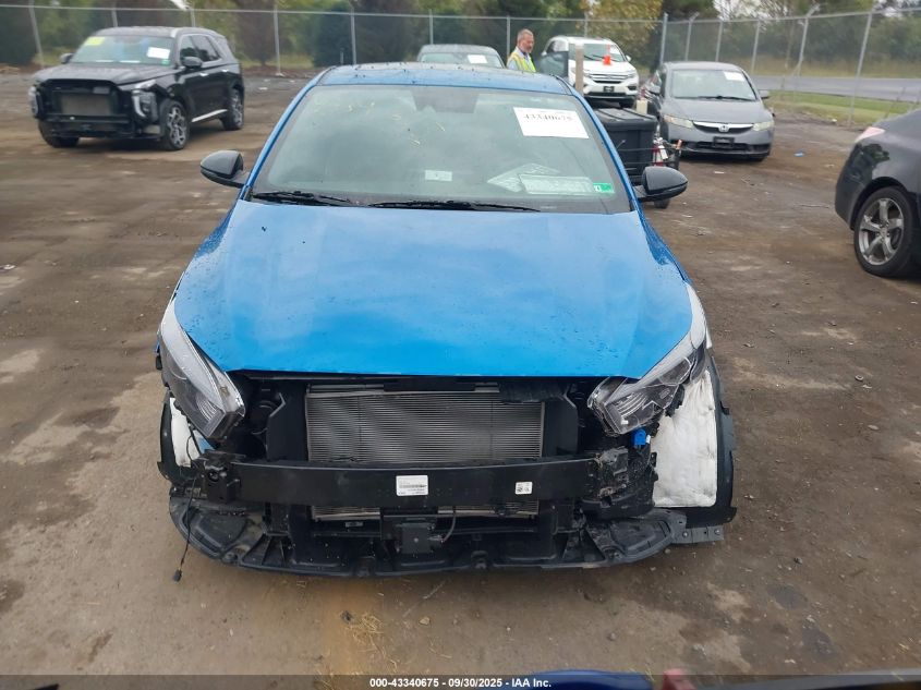 2023 Kia Forte Gt-Line VIN: 3KPF54AD2PE638627 Lot: 43340675