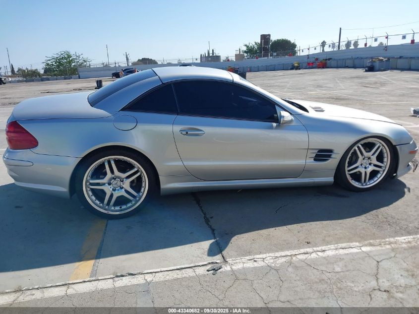 2004 Mercedes-Benz Sl 500 VIN: WDBSK75F64F070242 Lot: 43340682