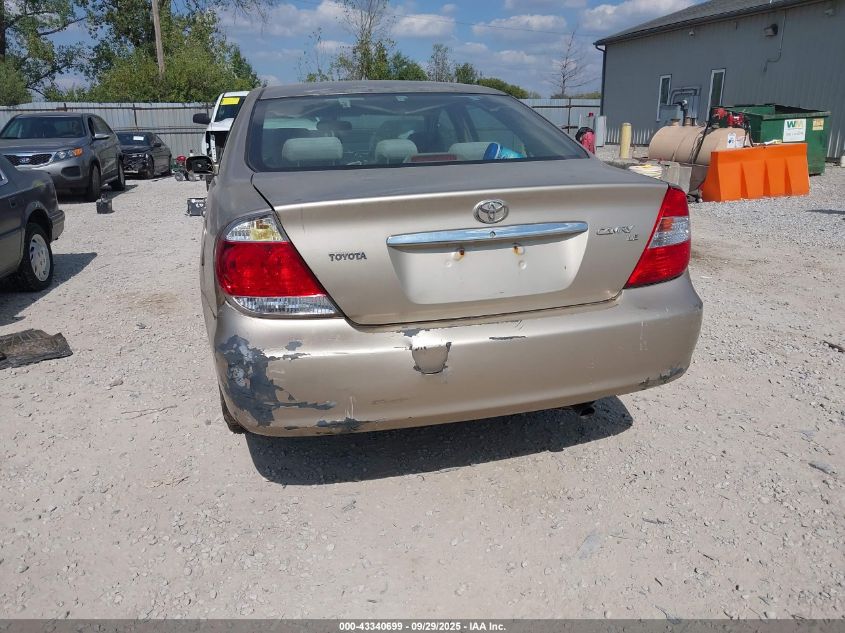 2005 Toyota Camry Le VIN: 4T1BE32K35U100261 Lot: 43340699