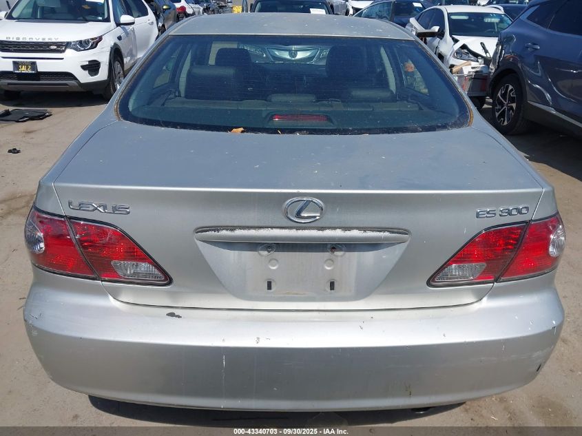2003 Lexus Es 300 VIN: JTHBF30G236014519 Lot: 43340703