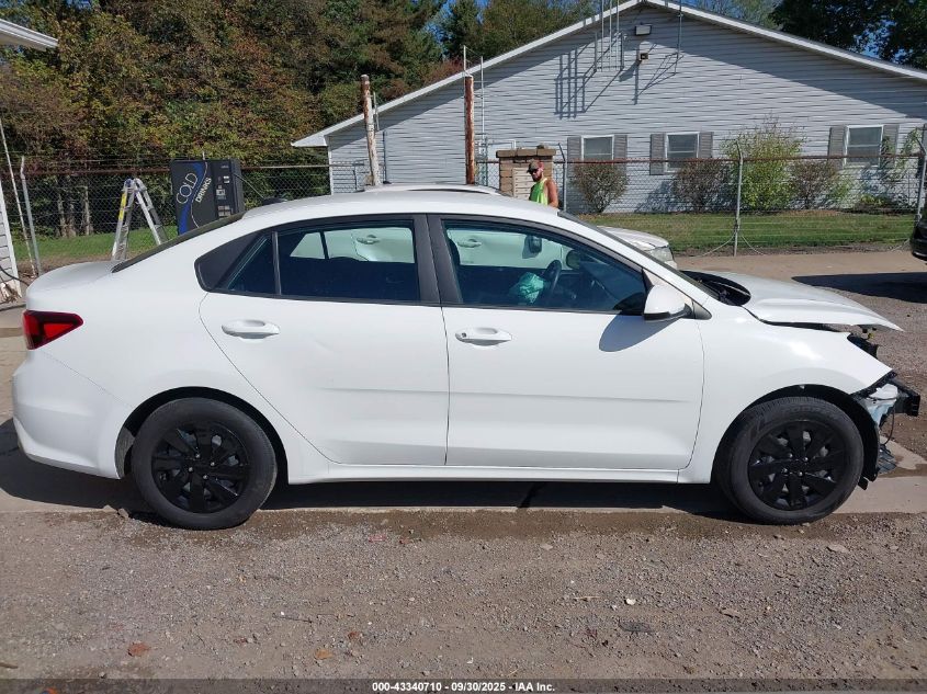 2020 Kia Rio Lx VIN: 3KPA24AD3LE343484 Lot: 43340710