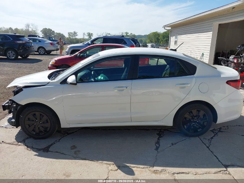 2020 Kia Rio Lx VIN: 3KPA24AD3LE343484 Lot: 43340710