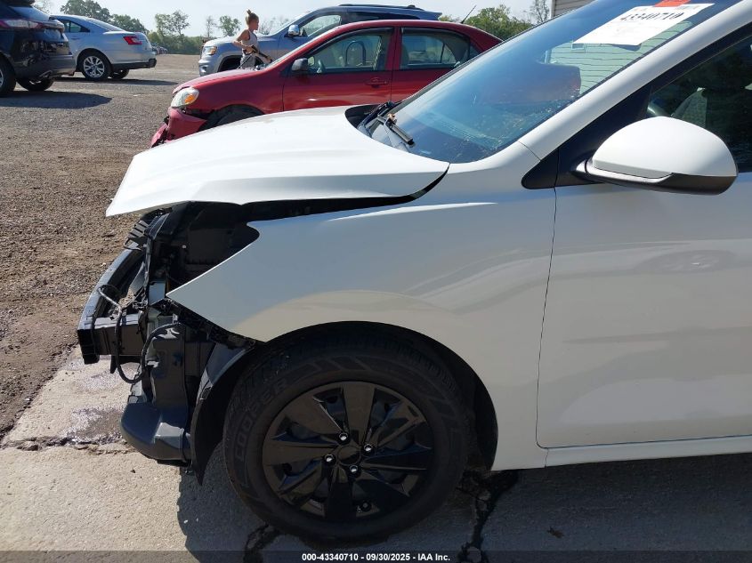 2020 Kia Rio Lx VIN: 3KPA24AD3LE343484 Lot: 43340710