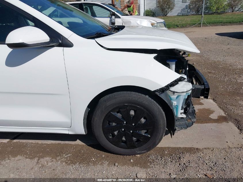 2020 Kia Rio Lx VIN: 3KPA24AD3LE343484 Lot: 43340710