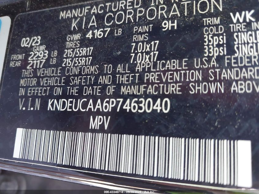 2023 KIA SELTOS S - KNDEUCAA6P7463040