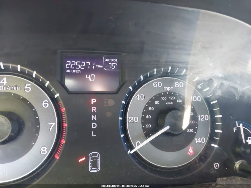 2011 Honda Odyssey Ex-L VIN: 5FNRL5H68BB037435 Lot: 43340719