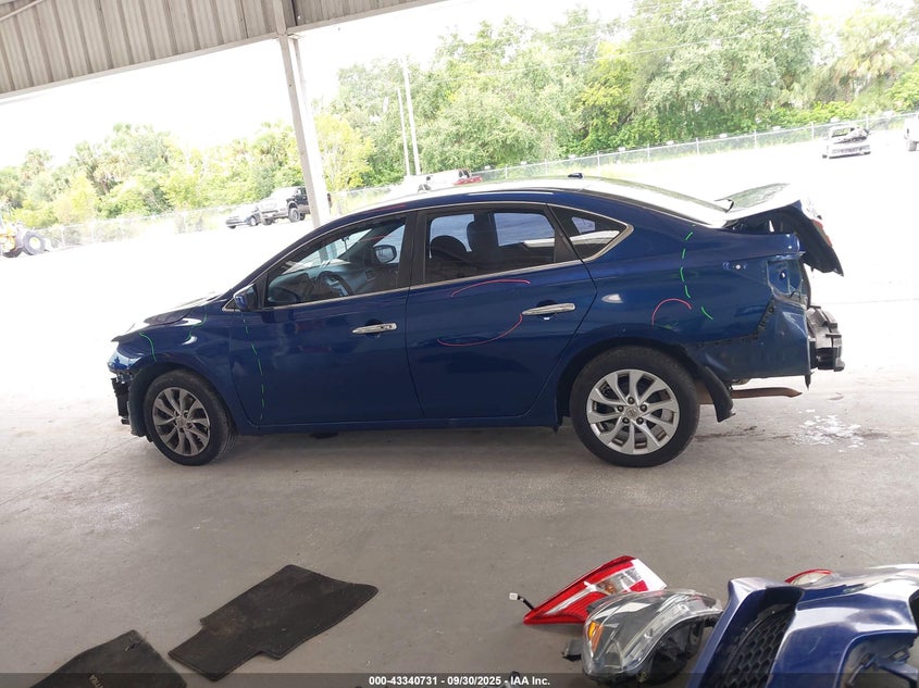 2019 Nissan Sentra Sv VIN: 3N1AB7AP6KY436575 Lot: 43340731