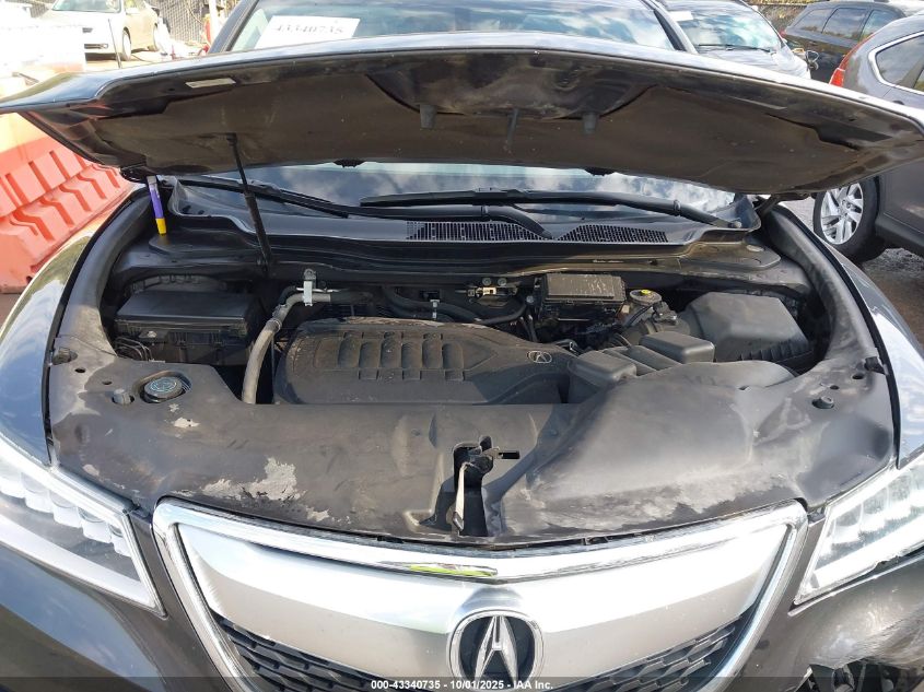 2014 Acura Mdx VIN: 5FRYD4H27EB005076 Lot: 43340735