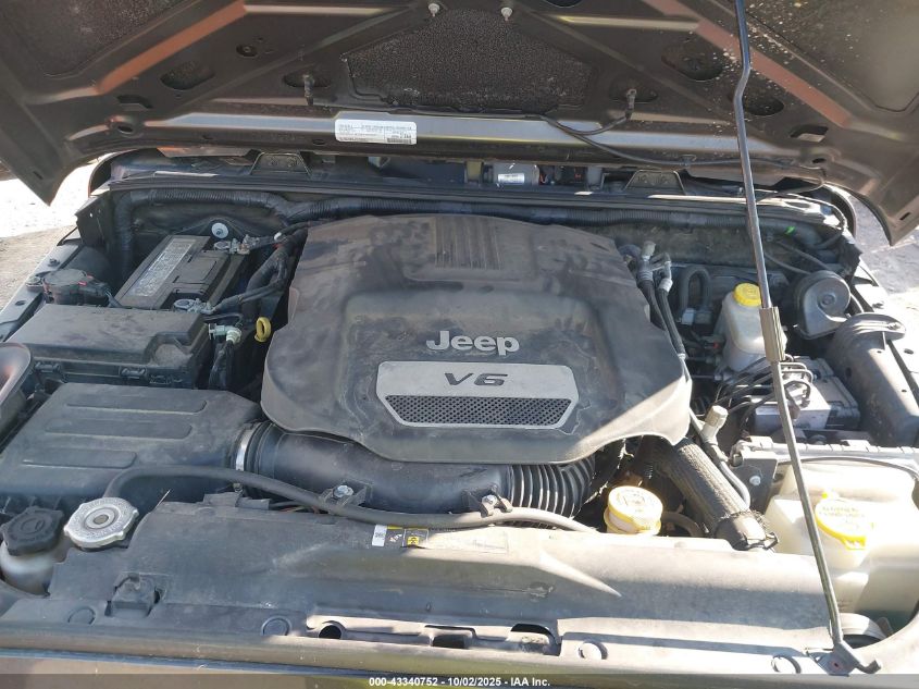 2018 Jeep Wrangler Jk Unlimited Sport S 4X4 VIN: 1C4BJWDG9JL809173 Lot: 43340752