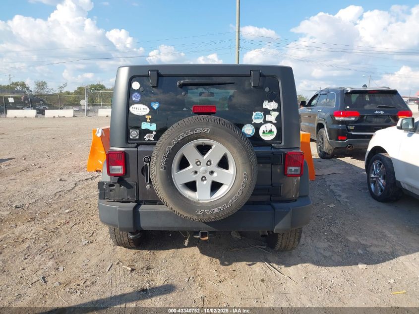 2018 Jeep Wrangler Jk Unlimited Sport S 4X4 VIN: 1C4BJWDG9JL809173 Lot: 43340752
