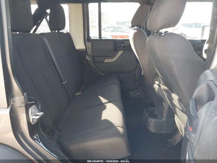 2018 Jeep Wrangler Jk Unlimited Sport S 4X4 VIN: 1C4BJWDG9JL809173 Lot: 43340752