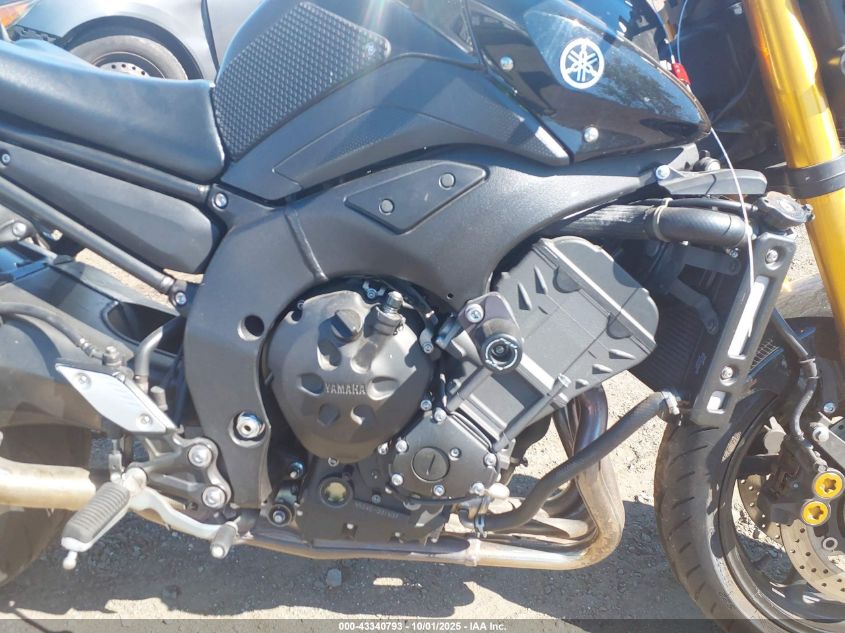 2011 Yamaha Fz8 N VIN: JYARN27E6BA001135 Lot: 43340793