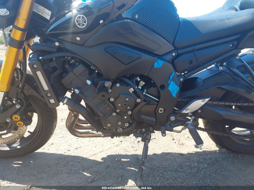 2011 Yamaha Fz8 N VIN: JYARN27E6BA001135 Lot: 43340793