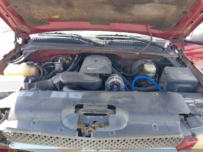 2005 Chevrolet Silverado 1500 Ls VIN: 1GCEC19T85Z342489 Lot: 43340805