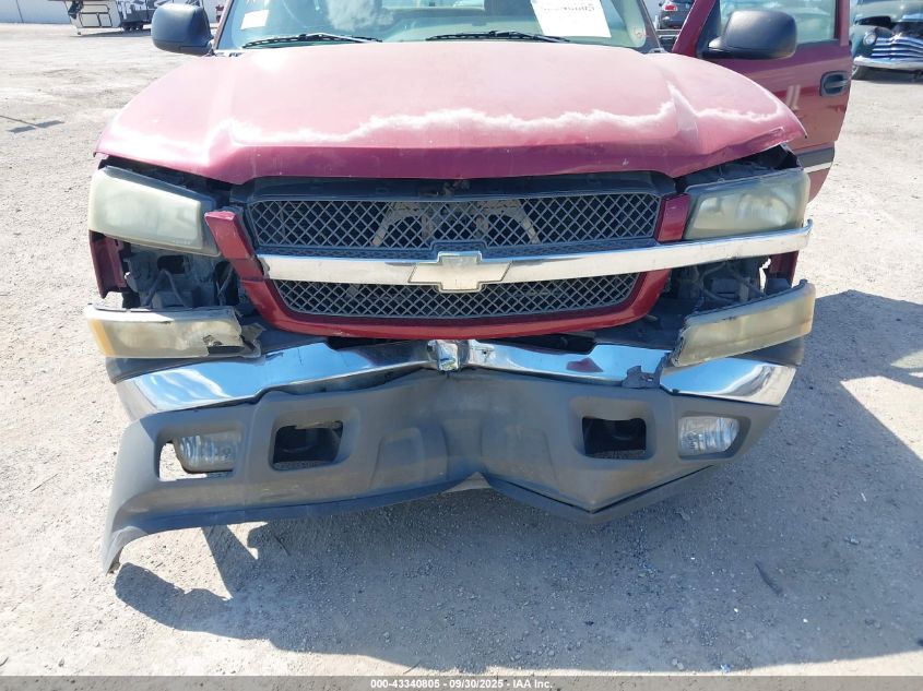 2005 Chevrolet Silverado 1500 Ls VIN: 1GCEC19T85Z342489 Lot: 43340805