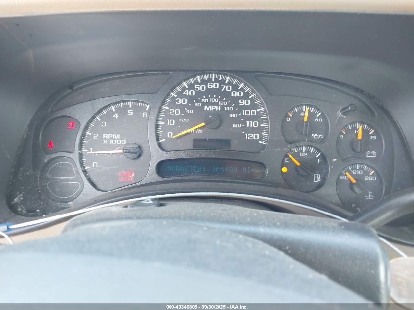 2005 Chevrolet Silverado 1500 Ls VIN: 1GCEC19T85Z342489 Lot: 43340805