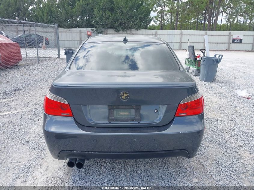 2008 BMW 550I VIN: WBANW53538CT51517 Lot: 43340807