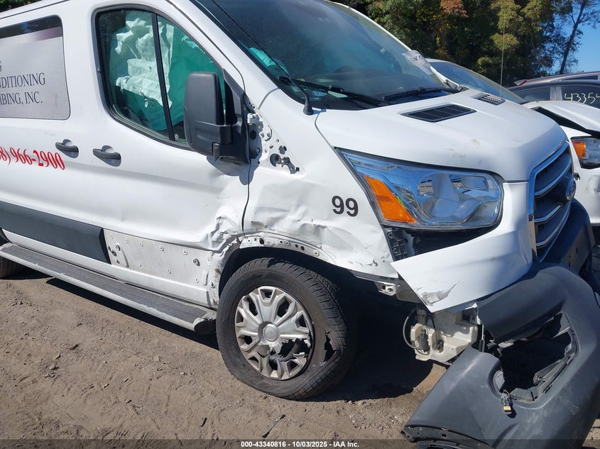 2020 Ford Transit-250 VIN: 1FTBR1Y81LKB14516 Lot: 43340816