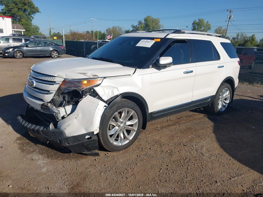 2013 FORD EXPLORER LIMITED - 1FM5K8F82DGA03390