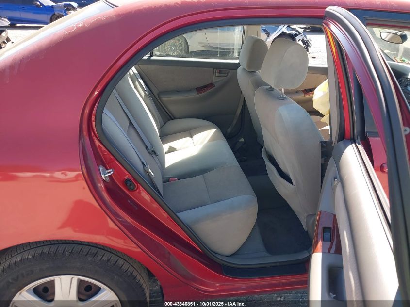 2008 Toyota Corolla Le VIN: 2T1BR32E58C869610 Lot: 43340851