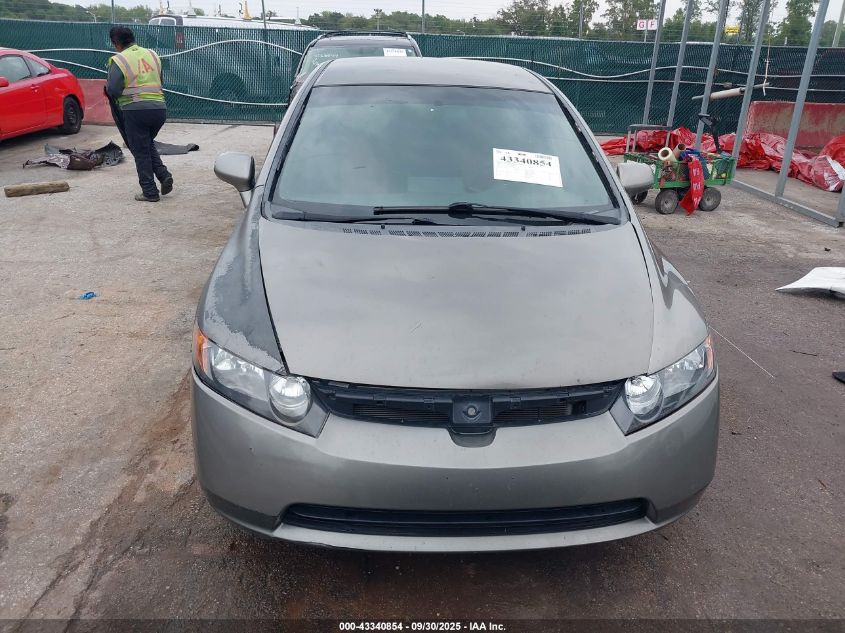 2008 Honda Civic Lx VIN: 1HGFA15588L087644 Lot: 43340854