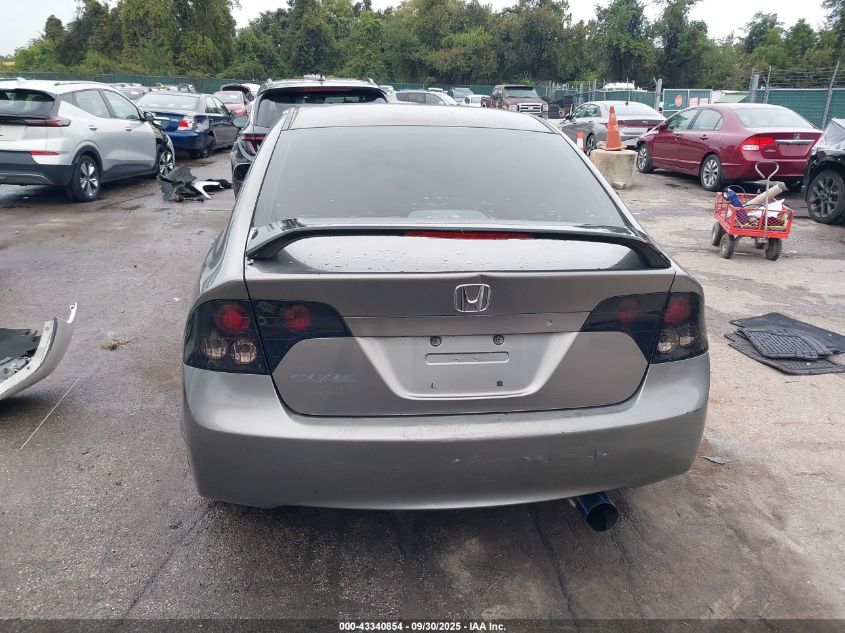 2008 Honda Civic Lx VIN: 1HGFA15588L087644 Lot: 43340854