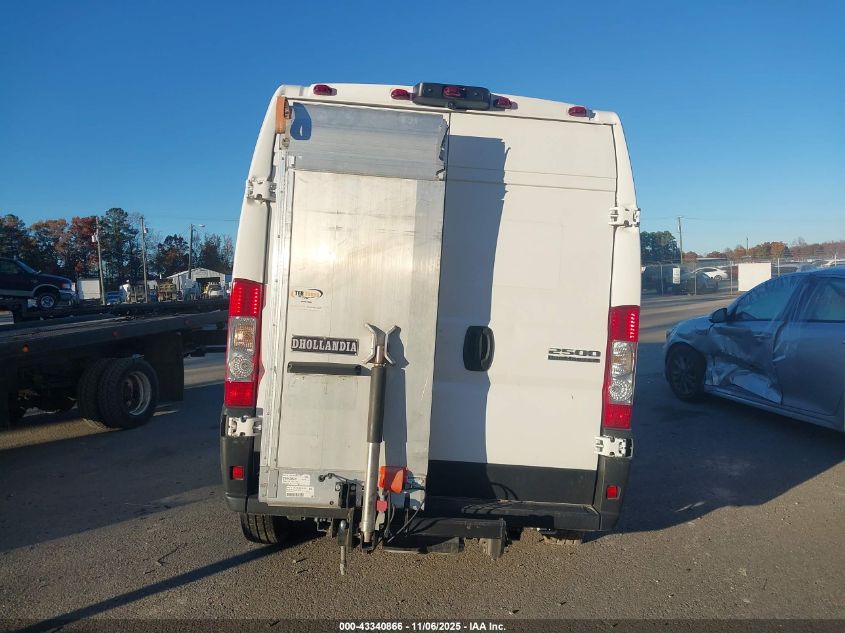 2023 Ram Promaster 2500 High Roof 159 Wb VIN: 3C6LRVDG8PE547078 Lot: 43340866