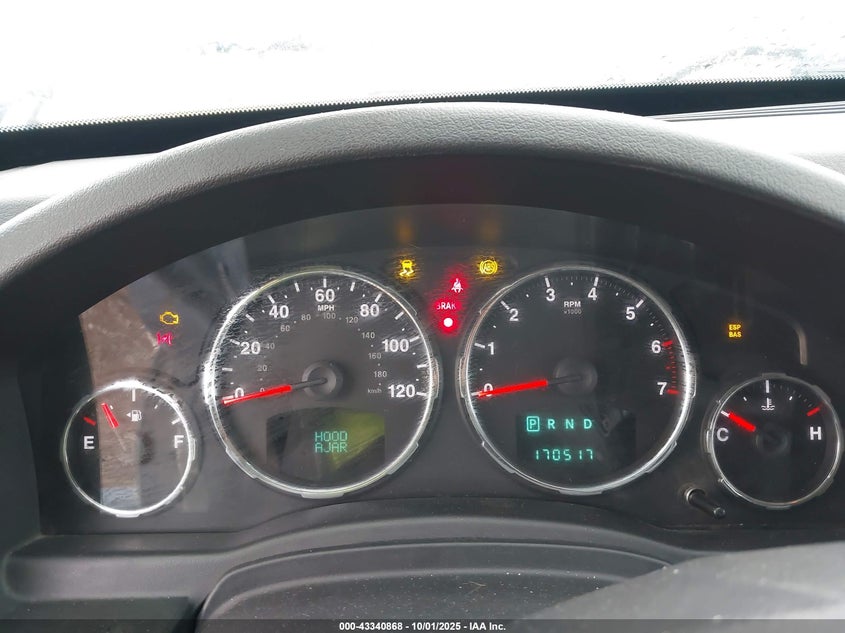 1J8GN58KX9W512449 2009 JEEP LIBERTY (NORTH AMERICA) photo no. 7