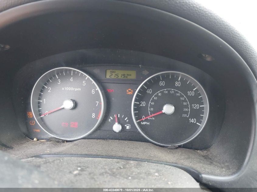 2009 Hyundai Accent Gs VIN: KMHCM36C99U122927 Lot: 43340879