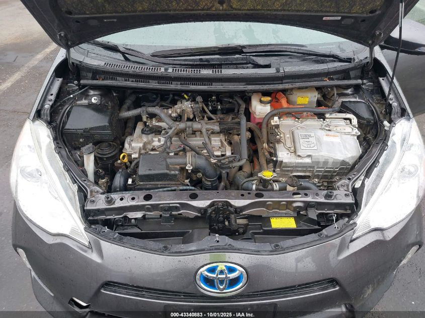 2013 Toyota Prius C Three VIN: JTDKDTB36D1042730 Lot: 43340883