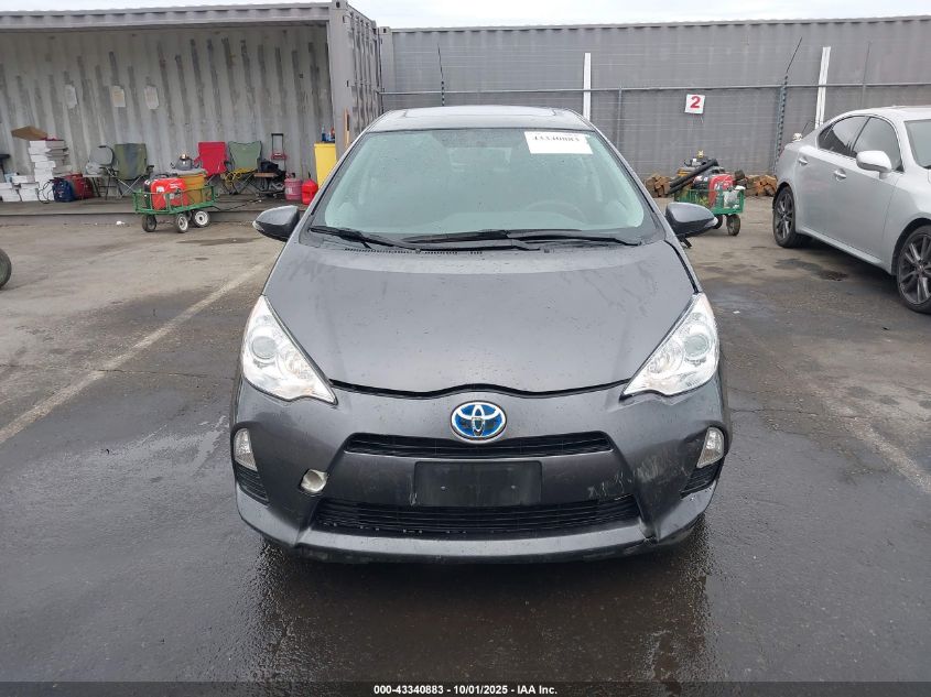 2013 Toyota Prius C Three VIN: JTDKDTB36D1042730 Lot: 43340883