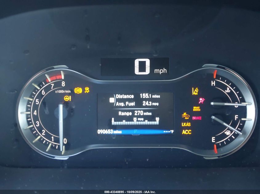 2017 Honda Pilot Touring VIN: 5FNYF6H91HB023453 Lot: 43340895