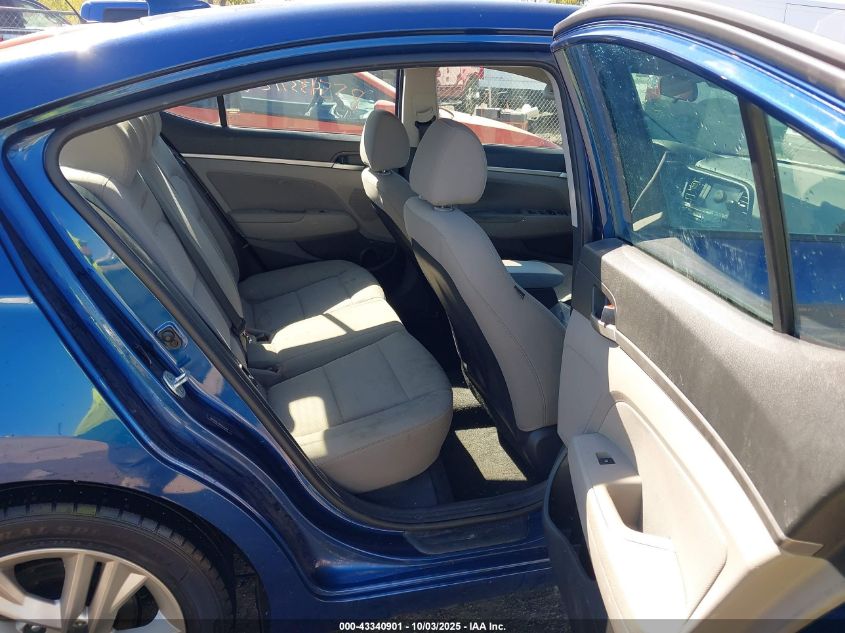 2019 Hyundai Elantra Sel VIN: 5NPD84LF4KH435451 Lot: 43340901