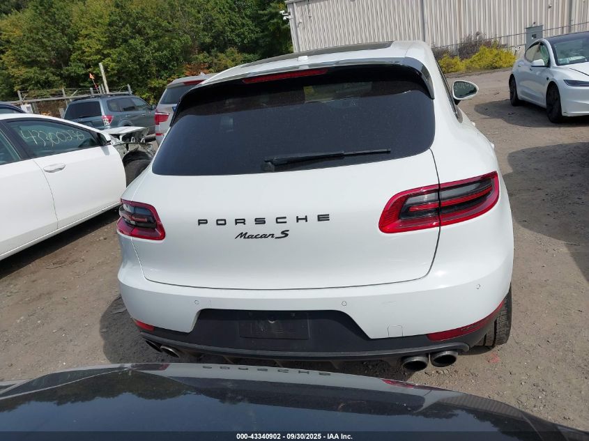 2016 Porsche Macan S VIN: WP1AB2A54GLB50205 Lot: 43340902