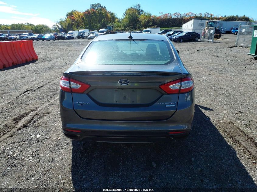 2016 Ford Fusion Titanium VIN: 3FA6P0K92GR180079 Lot: 43340909