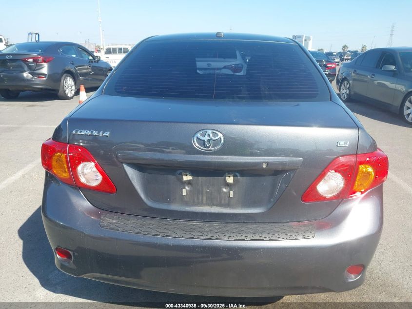 2009 Toyota Corolla Le VIN: 1NXBU40E19Z161894 Lot: 43340938