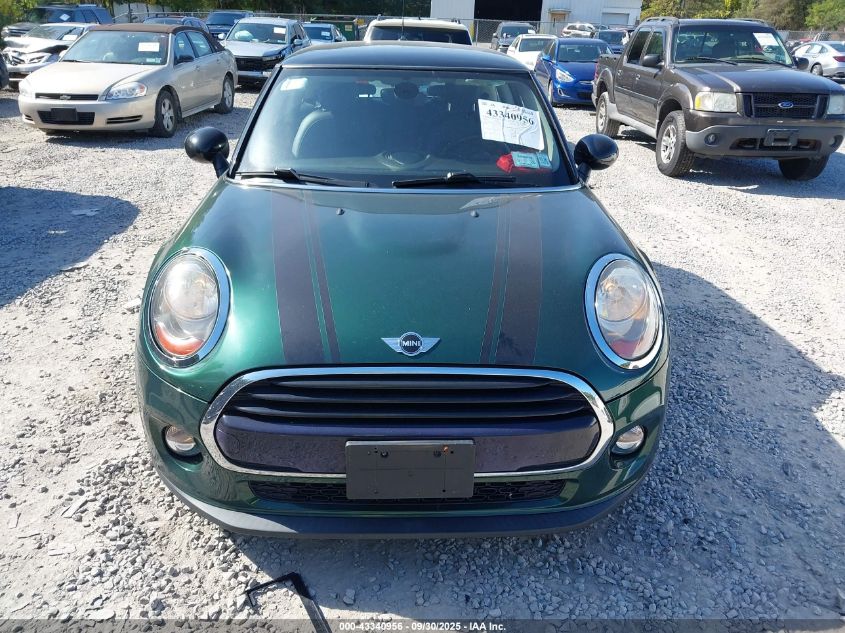 2016 Mini Hardtop Cooper VIN: WMWXP5C5XGT740160 Lot: 43340956
