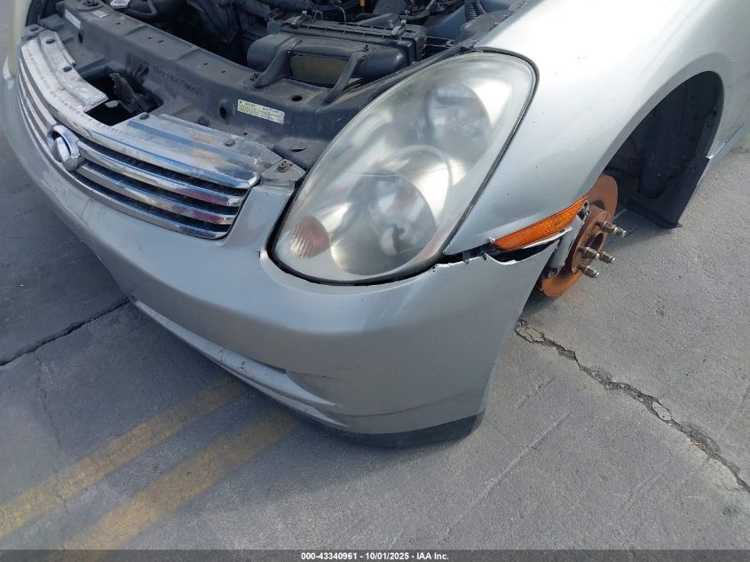 2004 Infiniti G35 VIN: JNKCV51E54M602167 Lot: 43340961